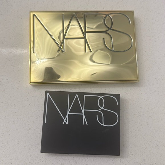 NARS PURE LUXURY light reflecting cheek palette 2 AND Crystal setting powder EUC - Picture 1 of 7